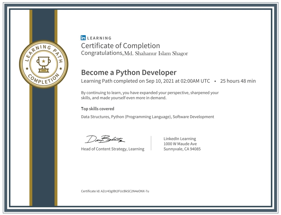 Python Developer